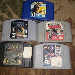 Nintendo 64 games.